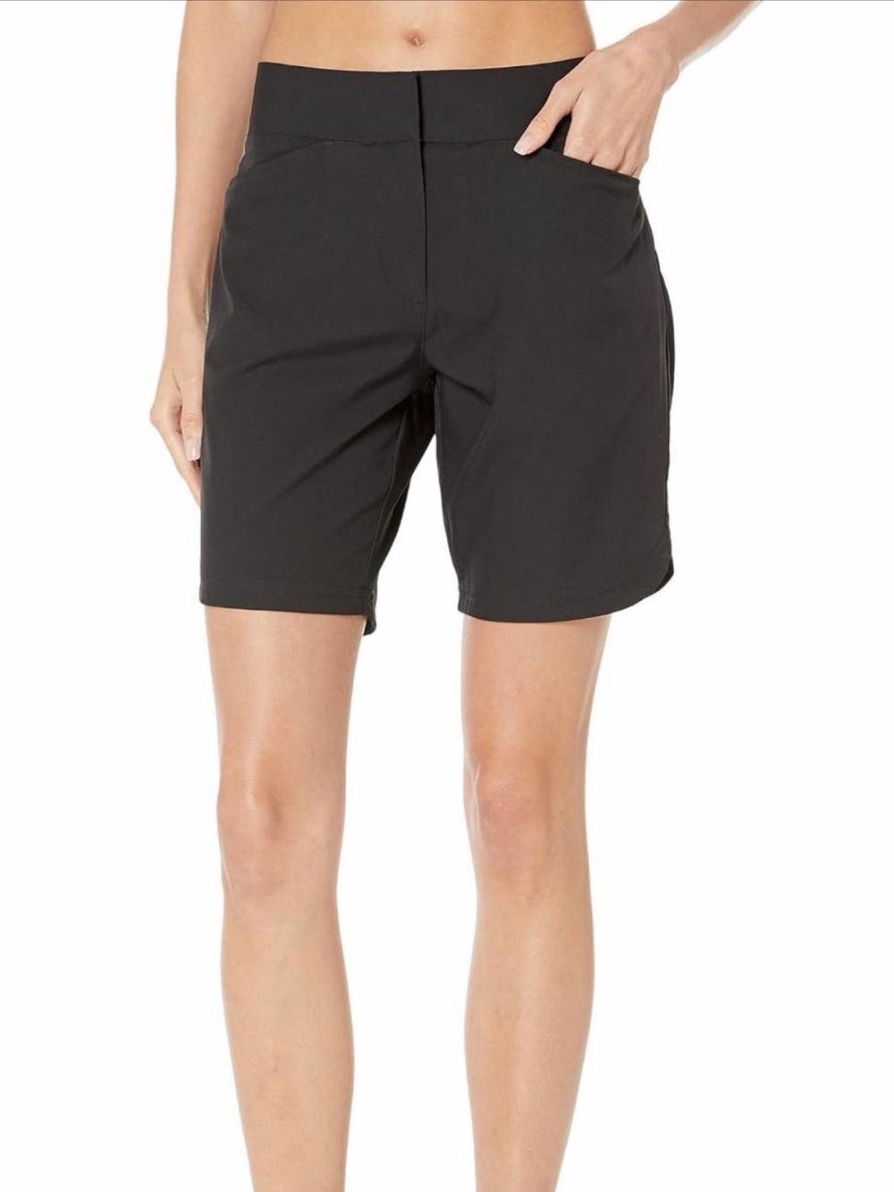 Puma Black Women's Casual Stretch Bermuda Shorts